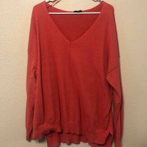 Long sleeve tunic style sweater